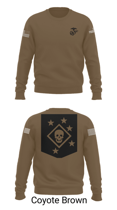 2nd amphibious reconnaissance battalion 32651179 Crew Neck Sweatshirt - 5