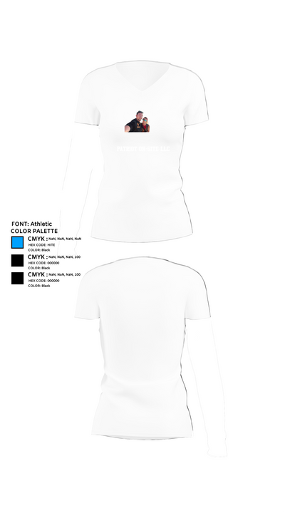 Patriot On-Site LLC 71361692 Women's Short Sleeve V-neck Shirt - 18