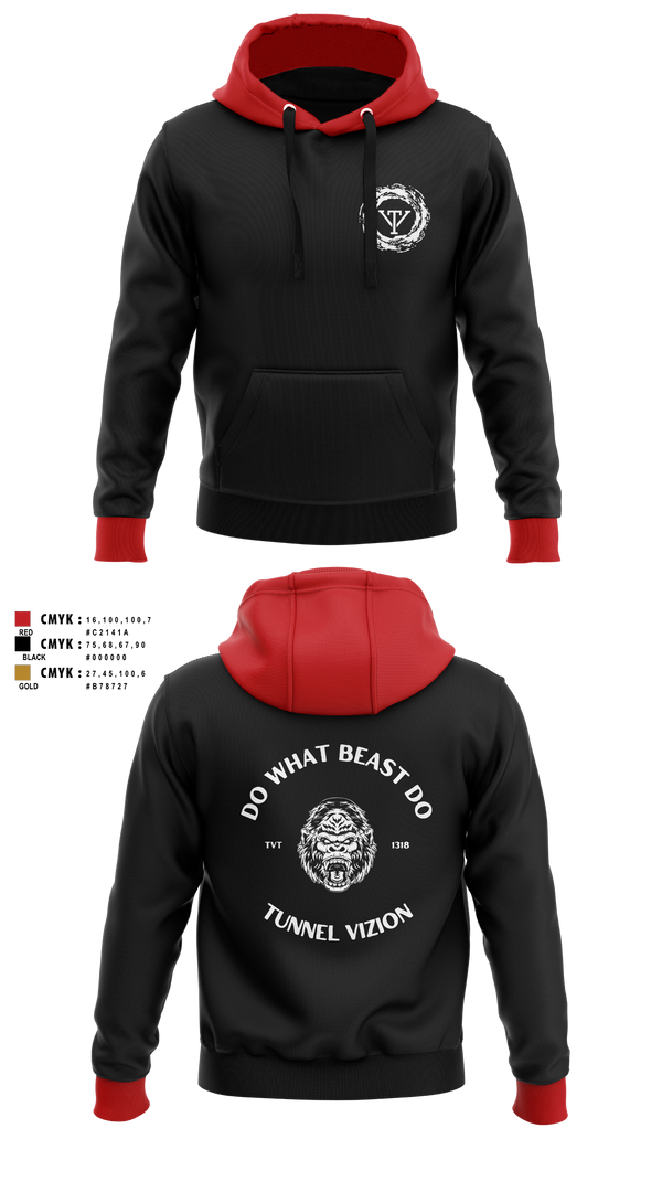 Hoodie, TUNNEL VIZION, Spirit Store, Teamtime, Team time, sublimation, custom sports apparel, team uniforms, spirit wear, spiritwear, sports uniforms, custom shirts, team store, custom team store, fundraiser sports, apparel fundraiser