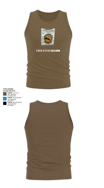 Twin cities squadron 18452981 Tank Top - 18
