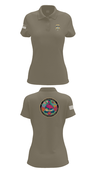 Womens Short Sleeve Performance Polo, Criminal Apprehension Program, Police, Teamtime, Team time, sublimation, custom sports apparel, team uniforms, spirit wear, spiritwear, sports uniforms, custom shirts, team store, custom team store, fundraiser sports, apparel fundraiser