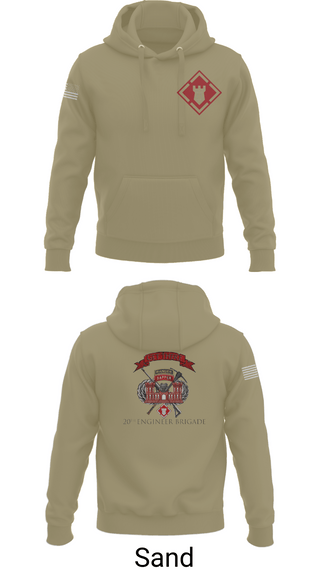 Hoodie, 264 EN CO, Army, Teamtime, Team time, sublimation, custom sports apparel, team uniforms, spirit wear, spiritwear, sports uniforms, custom shirts, team store, custom team store, fundraiser sports, apparel fundraiser
