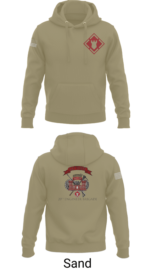 Hoodie, 264 EN CO, Army, Teamtime, Team time, sublimation, custom sports apparel, team uniforms, spirit wear, spiritwear, sports uniforms, custom shirts, team store, custom team store, fundraiser sports, apparel fundraiser