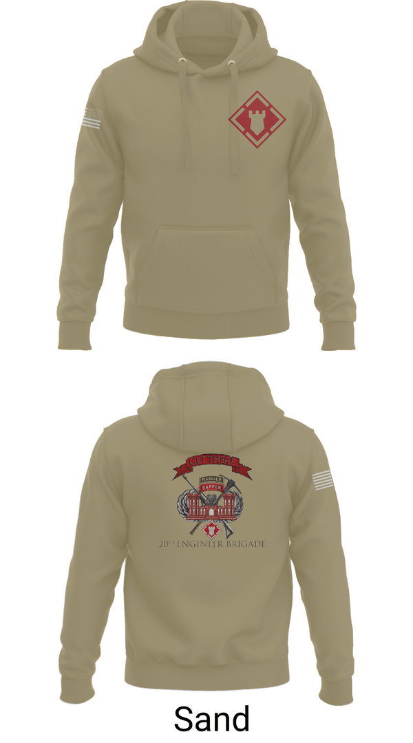 Hoodie, 264 EN CO, Army, Teamtime, Team time, sublimation, custom sports apparel, team uniforms, spirit wear, spiritwear, sports uniforms, custom shirts, team store, custom team store, fundraiser sports, apparel fundraiser