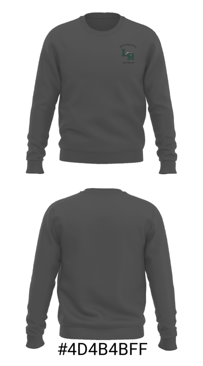 Lakewood Ranch High School Golf 70428177 Crew Neck Sweatshirt - 11