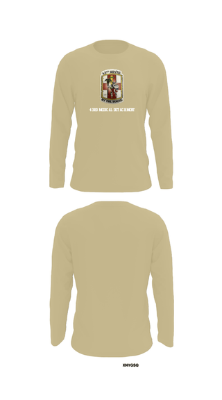 Long Sleeve Performance Shirt, 43rd Medical Detachment, , Teamtime, Team time, sublimation, custom sports apparel, team uniforms, spirit wear, spiritwear, sports uniforms, custom shirts, team store, custom team store, fundraiser sports, apparel fundraiser