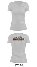 Believeland Construction LLC 85642703 Women's Short Sleeve V-neck Shirt - 19