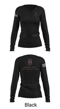 HAVOC INC 6408447 Women's Long Sleeve V-neck Shirt - 35
