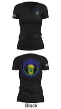 USAF Band of the Golden West 2568323 Women's Short Sleeve V-neck Shirt - 20