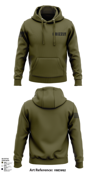 Hoodie, Grizzly, , Teamtime, Team time, sublimation, custom sports apparel, team uniforms, spirit wear, spiritwear, sports uniforms, custom shirts, team store, custom team store, fundraiser sports, apparel fundraiser