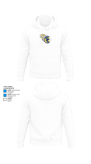 Hoodie, St Charles Catholic High School Football, Football, Teamtime, Team time, sublimation, custom sports apparel, team uniforms, spirit wear, spiritwear, sports uniforms, custom shirts, team store, custom team store, fundraiser sports, apparel fundraiser