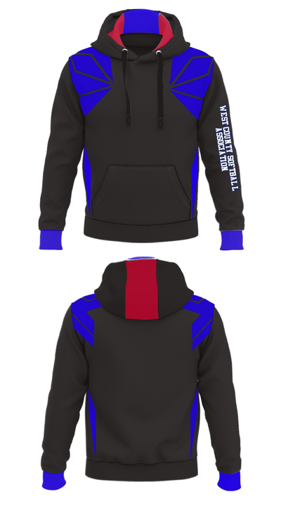 West County Softball Association 69073827 Hoodie - 31