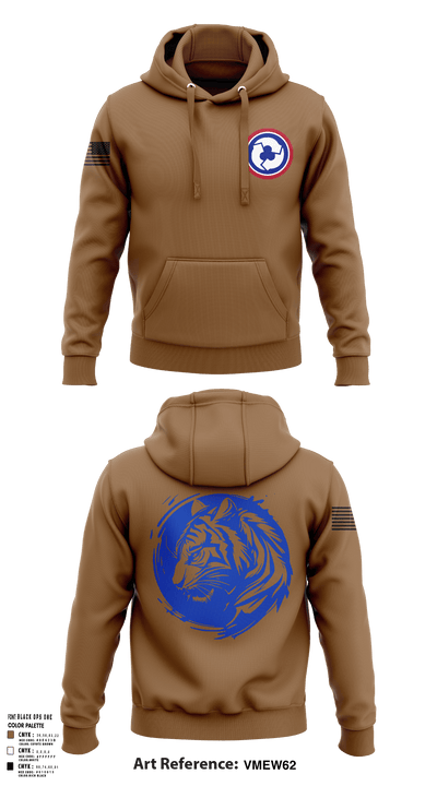 312th HR CO, A1 Postal 64167397 Hoodie - 145