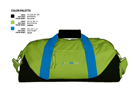Duffle Bag, KinExPro Performance Training & Rehab, , Teamtime, Team time, sublimation, custom sports apparel, team uniforms, spirit wear, spiritwear, sports uniforms, custom shirts, team store, custom team store, fundraiser sports, apparel fundraiser