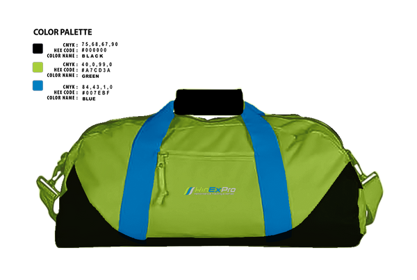 Duffle Bag, KinExPro Performance Training & Rehab, , Teamtime, Team time, sublimation, custom sports apparel, team uniforms, spirit wear, spiritwear, sports uniforms, custom shirts, team store, custom team store, fundraiser sports, apparel fundraiser