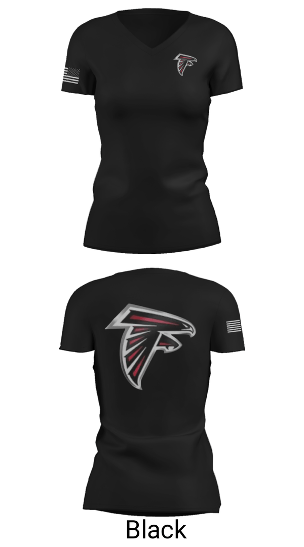Women's Short Sleeve Vneck Shirt, northsac panthers, Football, Teamtime, Team time, sublimation, custom sports apparel, team uniforms, spirit wear, spiritwear, sports uniforms, custom shirts, team store, custom team store, fundraiser sports, apparel fundraiser