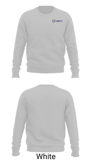 Crew Neck Sweatshirt, Bloomingdale And Butler Youth Club Football and Cheer, Football, Teamtime, Team time, sublimation, custom sports apparel, team uniforms, spirit wear, spiritwear, sports uniforms, custom shirts, team store, custom team store, fundraiser sports, apparel fundraiser