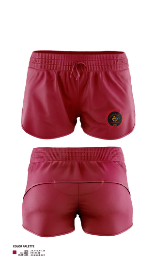 Womens Shorts, Cranberry Country K9s, , Teamtime, Team time, sublimation, custom sports apparel, team uniforms, spirit wear, spiritwear, sports uniforms, custom shirts, team store, custom team store, fundraiser sports, apparel fundraiser