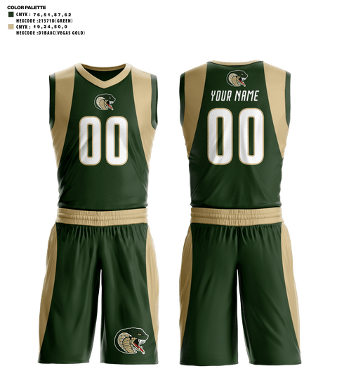 Basketball Uniform, Jackson Heights Lady Cobra Basketball, Women's Basketball, Teamtime, Team time, sublimation, custom sports apparel, team uniforms, spirit wear, spiritwear, sports uniforms, custom shirts, team store, custom team store, fundraiser sports, apparel fundraiser