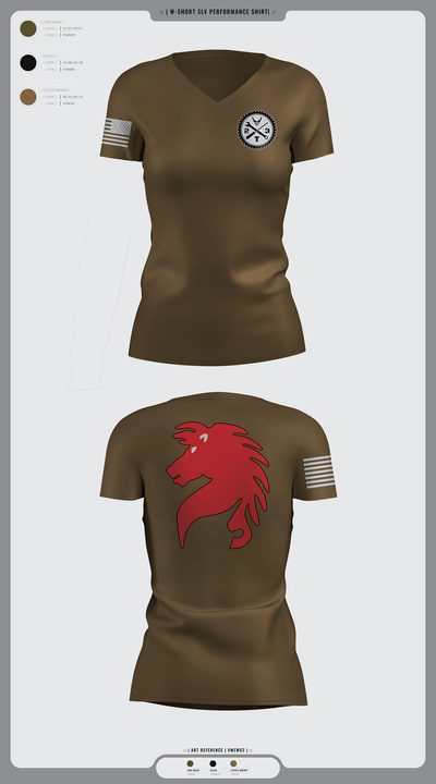 819 RHS 13886596 Women's Short Sleeve V-neck Shirt - 3