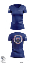 2BCT H2F 96509801 Women's Short Sleeve V-neck Shirt - 5