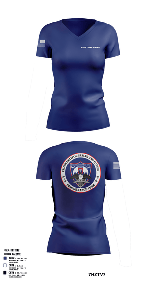 Womens Short Sleeve Vneck Shirt, 2BCT H2F, Army, Teamtime, Team time, sublimation, custom sports apparel, team uniforms, spirit wear, spiritwear, sports uniforms, custom shirts, team store, custom team store, fundraiser sports, apparel fundraiser