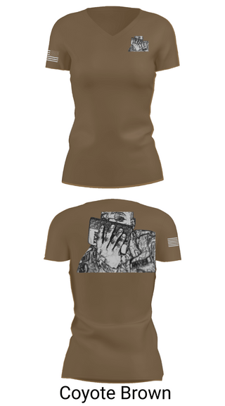 Womens Short Sleeve Vneck Shirt, 29th MP CO., Fire Department, Teamtime, Team time, sublimation, custom sports apparel, team uniforms, spirit wear, spiritwear, sports uniforms, custom shirts, team store, custom team store, fundraiser sports, apparel fundraiser