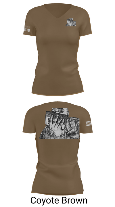 29th MP CO. 14693703 Women's Short Sleeve V-neck Shirt - 8