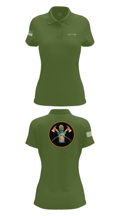 91 Bravo 3173818 Women's Short Sleeve Performance Polo  - 55