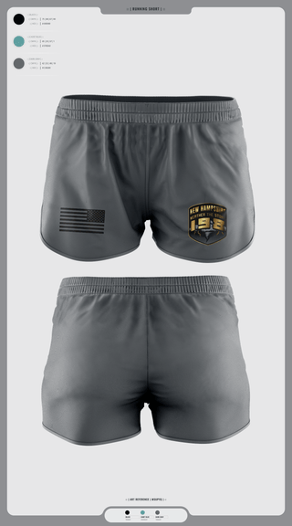 Womens Shorts, 198NH POLICE, Police, Teamtime, Team time, sublimation, custom sports apparel, team uniforms, spirit wear, spiritwear, sports uniforms, custom shirts, team store, custom team store, fundraiser sports, apparel fundraiser