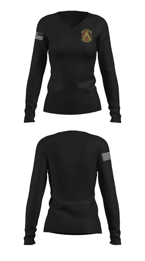 Women's Long Sleeve Vneck Shirt, 340th Flying Training Group, Air Force, Teamtime, Team time, sublimation, custom sports apparel, team uniforms, spirit wear, spiritwear, sports uniforms, custom shirts, team store, custom team store, fundraiser sports, apparel fundraiser