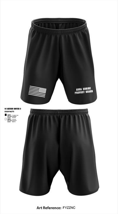 Abba shrine provost guard 12573617 Athletic Shorts With Pockets - 1