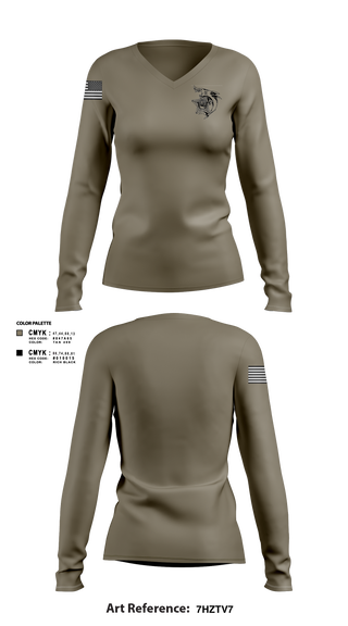 Womens Long Sleeve Vneck Shirt, Marine Unit, Police, Teamtime, Team time, sublimation, custom sports apparel, team uniforms, spirit wear, spiritwear, sports uniforms, custom shirts, team store, custom team store, fundraiser sports, apparel fundraiser