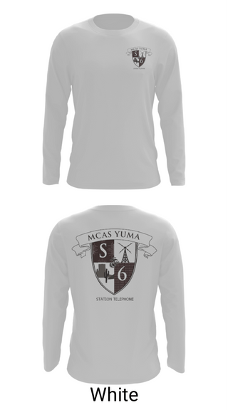 Long Sleeve Performance Shirt, MCAS Yuma Station S6, Marines, Teamtime, Team time, sublimation, custom sports apparel, team uniforms, spirit wear, spiritwear, sports uniforms, custom shirts, team store, custom team store, fundraiser sports, apparel fundraiser