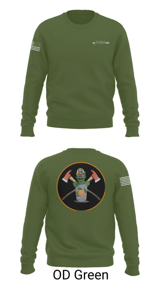 Crew Neck Sweatshirt, 91 Bravo, Fire Department, Teamtime, Team time, sublimation, custom sports apparel, team uniforms, spirit wear, spiritwear, sports uniforms, custom shirts, team store, custom team store, fundraiser sports, apparel fundraiser
