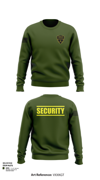 Crew Neck Sweatshirt, Zeus Protections, Police, Teamtime, Team time, sublimation, custom sports apparel, team uniforms, spirit wear, spiritwear, sports uniforms, custom shirts, team store, custom team store, fundraiser sports, apparel fundraiser