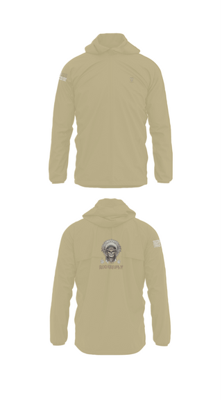 Windbreaker, 1/149th BCO INF REG 3rd PLT, Army, Teamtime, Team time, sublimation, custom sports apparel, team uniforms, spirit wear, spiritwear, sports uniforms, custom shirts, team store, custom team store, fundraiser sports, apparel fundraiser