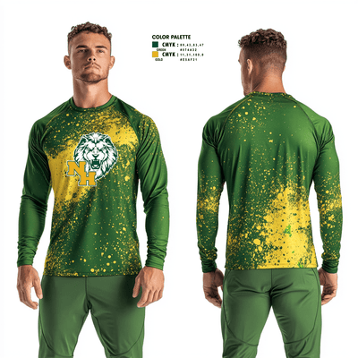 North Hunterdon High School 6338392 Long Sleeve Performance Shirt - 2