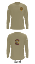 4th Law Enforcement Battalion Bravo Company 77737735 Long Sleeve Performance Shirt - 86