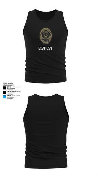 Tank Top, 61st CST, Army, Teamtime, Team time, sublimation, custom sports apparel, team uniforms, spirit wear, spiritwear, sports uniforms, custom shirts, team store, custom team store, fundraiser sports, apparel fundraiser