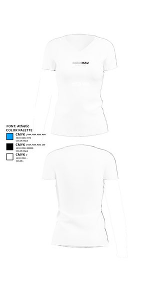 Womens Short Sleeve Vneck Shirt, Resin Mau, , Teamtime, Team time, sublimation, custom sports apparel, team uniforms, spirit wear, spiritwear, sports uniforms, custom shirts, team store, custom team store, fundraiser sports, apparel fundraiser