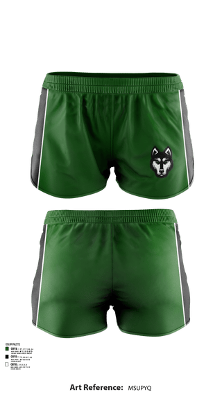 Womens Shorts, Hartford High School Cheer, Cheer, Teamtime, Team time, sublimation, custom sports apparel, team uniforms, spirit wear, spiritwear, sports uniforms, custom shirts, team store, custom team store, fundraiser sports, apparel fundraiser