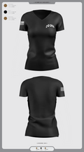 TRF 911 66573604 Women's Short Sleeve V-neck Shirt - 12
