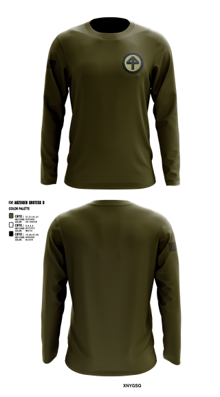 Long Sleeve Performance Shirt, 44th infantry brigade, Army, Teamtime, Team time, sublimation, custom sports apparel, team uniforms, spirit wear, spiritwear, sports uniforms, custom shirts, team store, custom team store, fundraiser sports, apparel fundraiser