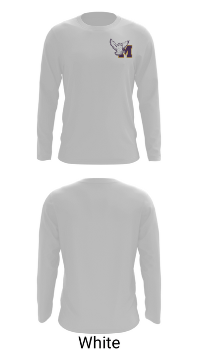 Monticello High School Cross Country 66273969 Long Sleeve Performance Shirt - 7