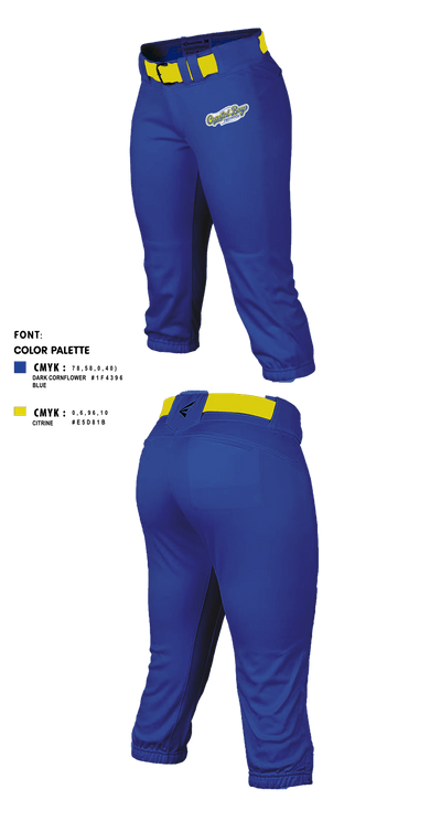 Coastal Bay 54318994 Softball Pants - 1