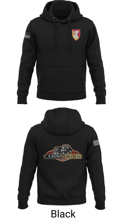 Charlie Battery, 1st Battalion 1st Air Defense Artillery Regiment 30470719 Hoodie - 38