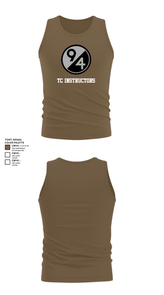 Tank Top, TC Instructors, , Teamtime, Team time, sublimation, custom sports apparel, team uniforms, spirit wear, spiritwear, sports uniforms, custom shirts, team store, custom team store, fundraiser sports, apparel fundraiser