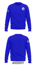 Carson High School Tennis 79130160 Crew Neck Sweatshirt - 16
