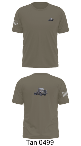 Old School Cotton Feel Shirt, 617th Transportation Company, Army, Teamtime, Team time, sublimation, custom sports apparel, team uniforms, spirit wear, spiritwear, sports uniforms, custom shirts, team store, custom team store, fundraiser sports, apparel fundraiser
